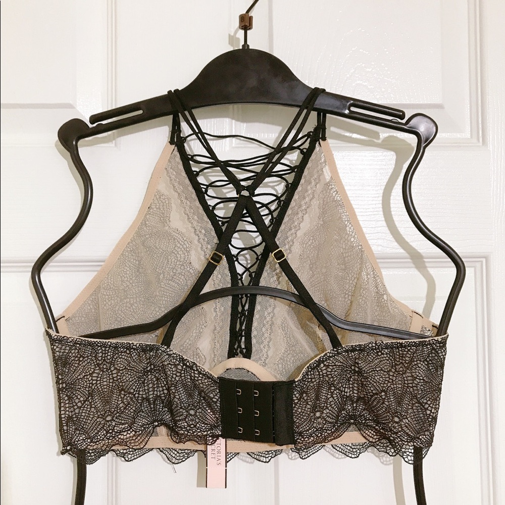 🔥ON SALE🔥3/$30🔥 💖 Victoria Secret Very Sexy High Neck Bralette - Picture 5 of 6